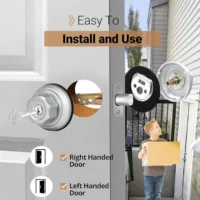 E4#Twist2Lock Keyless-Zinc - Image 2