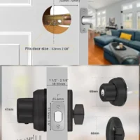 A3#Twist2Lock-Keyless-Alunimum - Image 5